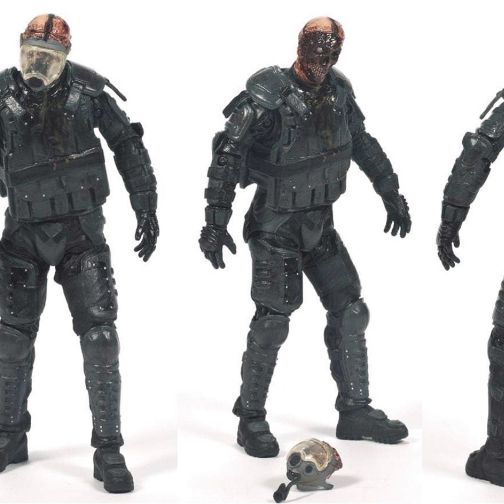 Walking Dead WD gas mask riot gear zombie with Armor